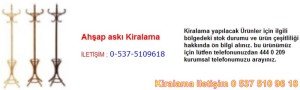 ahşap askılık kiralama Resim No ; 7