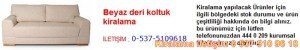 beyaz deri koltuk kiralama Resim No ; 18