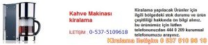 kahve makinası kiralama Resim No ; 45