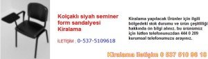 kolçaklı siyah seminer form sandalyesi kiralama Resim No ; 62