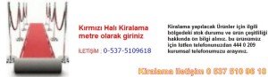 kırmızı halı kiralama Resim No ; 55