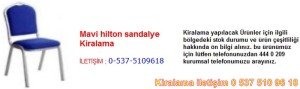 mavi hilton sandalye kiralama Resim No ; 76