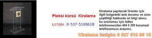 pleksi kürsü kiralama Resim No ; 95