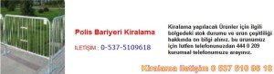polis bariyeri kiralama Resim No ; 96