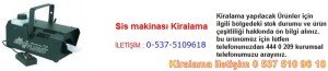 sis makinası kiralama Resim No ; 108
