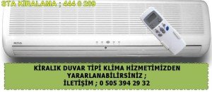 sta Kiralama duvar tipi klima