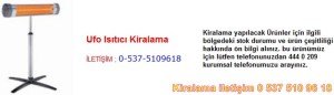 ufo ısıtıcı soba kiralama Resim No ; 122